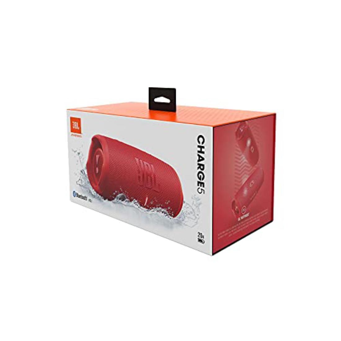 BOCINA  JBL CHARGE-5 PORTABLE RED 20h