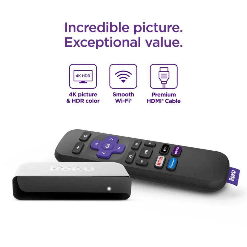ROKU PREMIERE TV 4K/HD/HDR