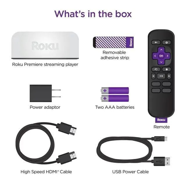 ROKU PREMIERE TV 4K/HD/HDR