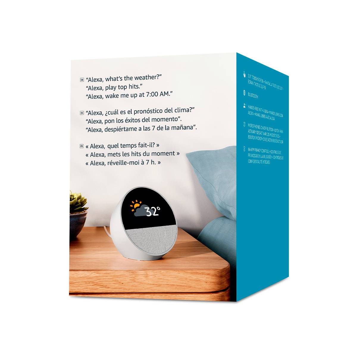Amazon Echo Spot Alexa Blanco
