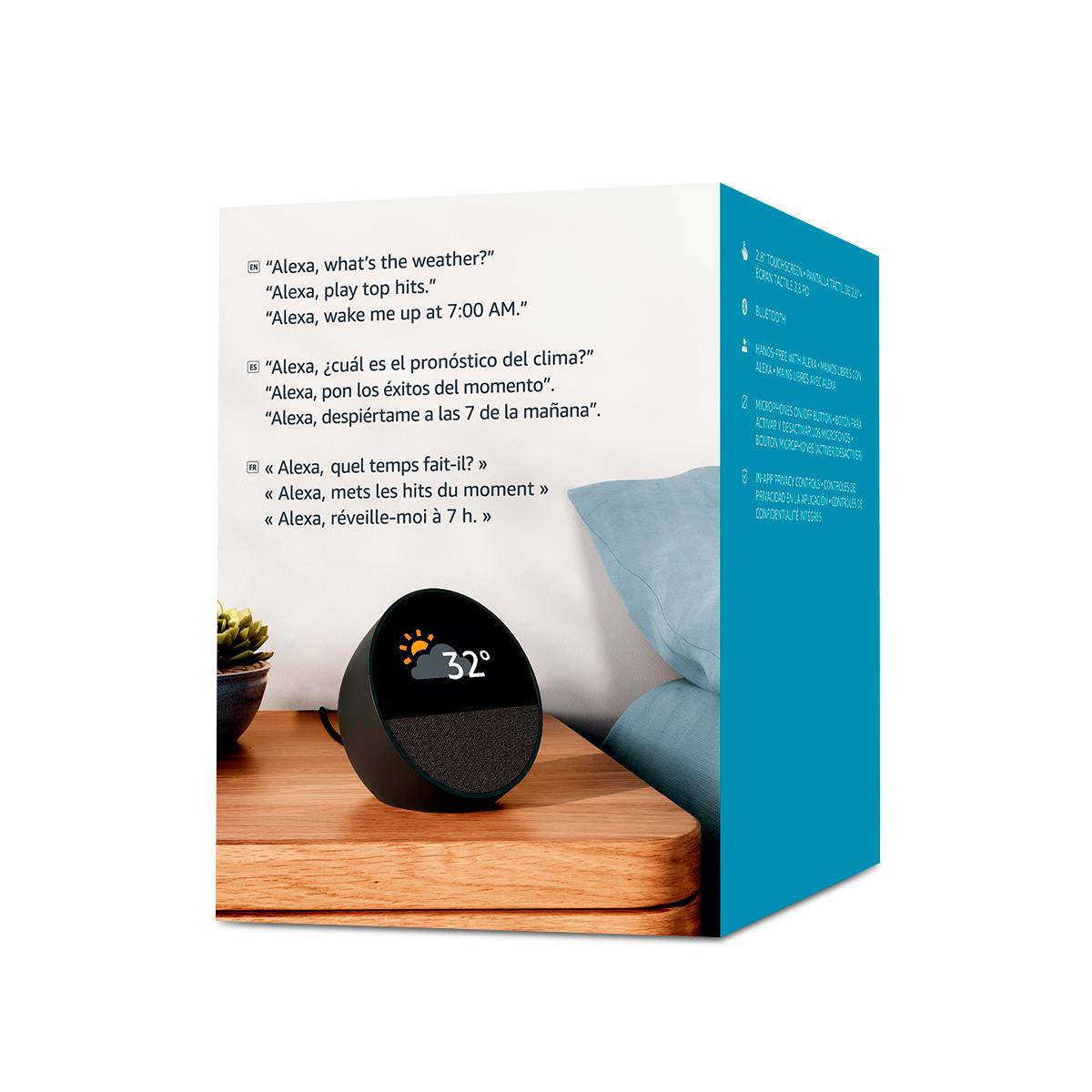 Amazon Echo Spot Alexa Negro