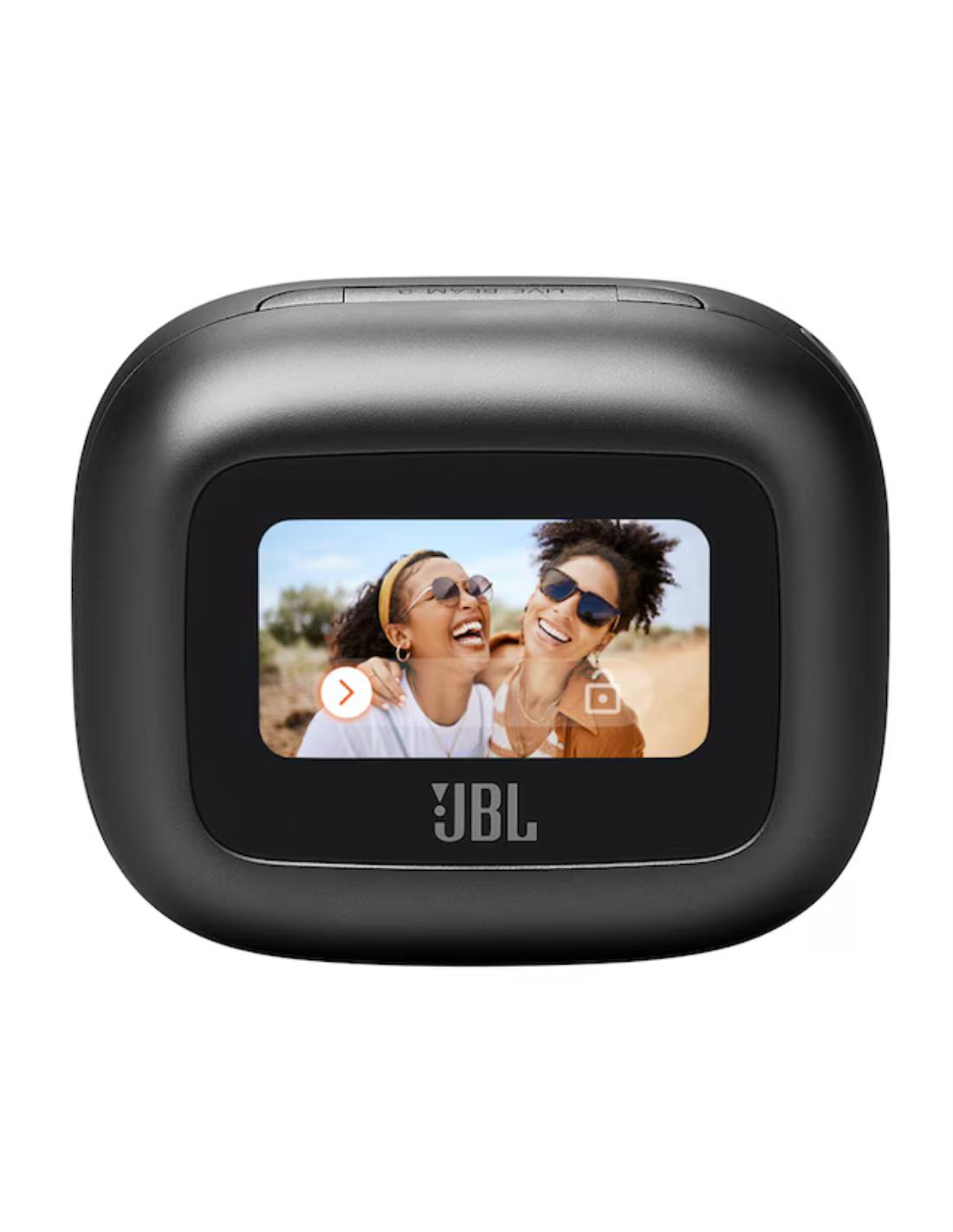 AUDIFONOS JBL LIVE BEAMS 3 PANTALLA BLACK 40H CANCELACION DE RUIDO IP55