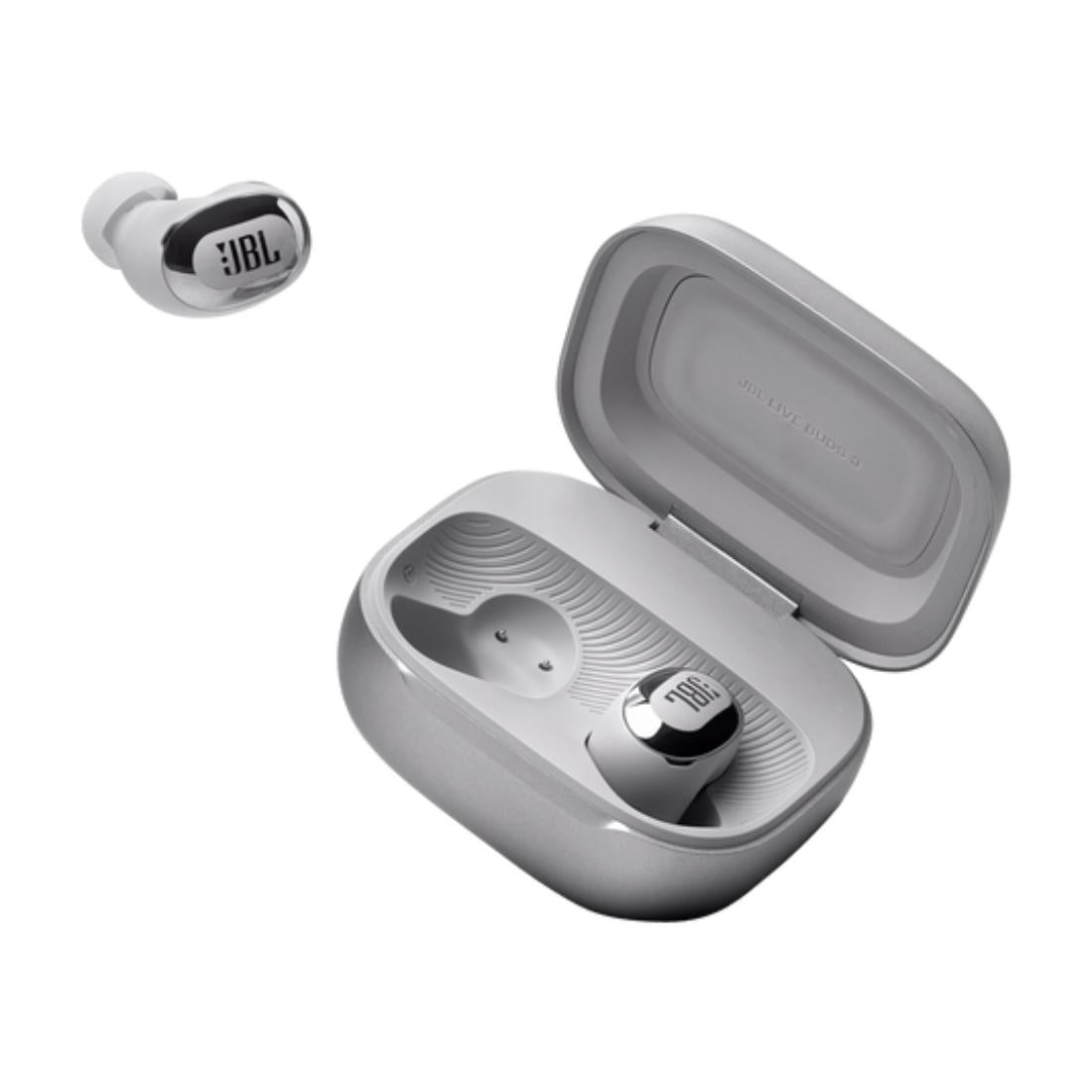 AUDIFONOS JBL LIVE BUDS 3 WHITE 40H CANCELACION DE RUIDO IP55