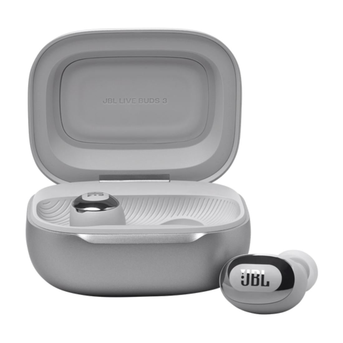 AUDIFONOS JBL LIVE BUDS 3 WHITE 40H CANCELACION DE RUIDO IP55