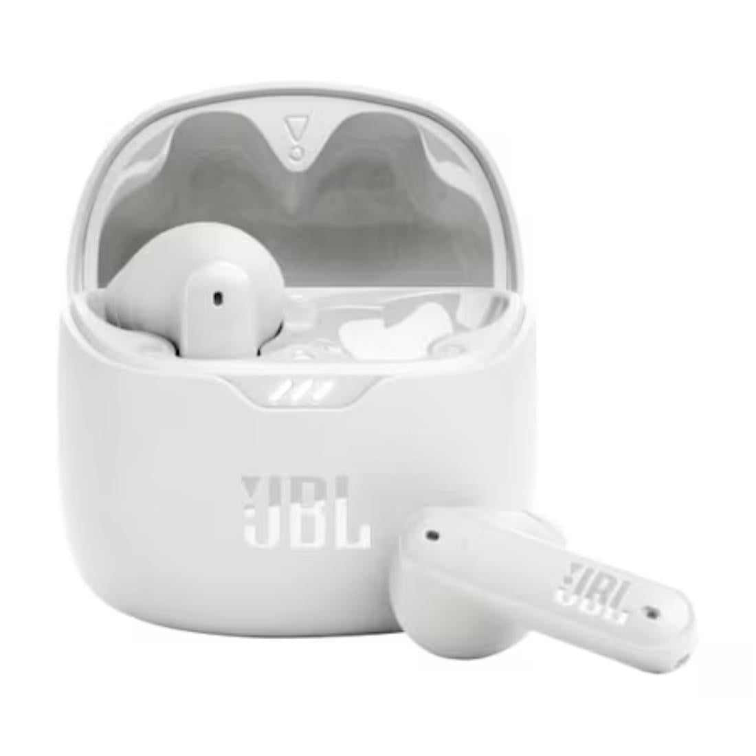 AUDIFONOS JBL TWS TUNE FLEX ANC 32 HRS DE CARGA/8HRS BLANCO