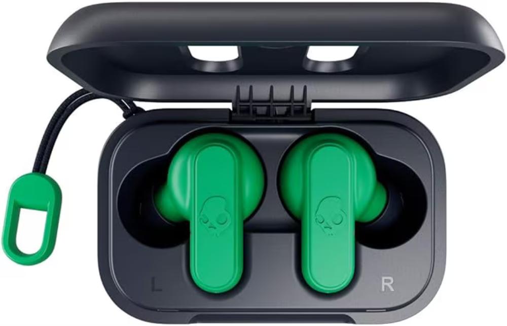 AUDIFONOS SKULLCANDY DIME IPX4 12HRS VERDE