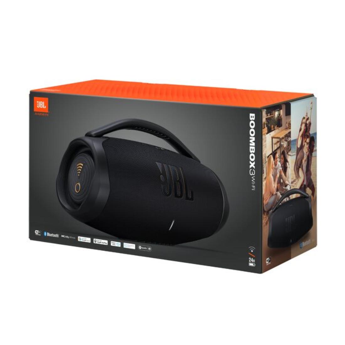 BOCINA JBL BOOMBOX 3 WATER PROOF BLACK 24h