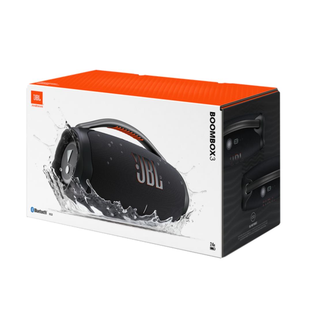 BOCINA JBL BOOMBOX 3 WATER PROOF BLACK 24h