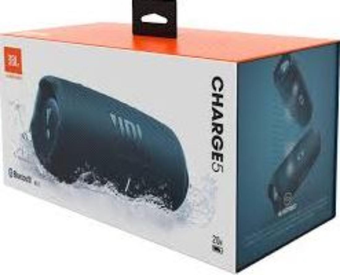 BOCINA  JBL CHARGE-5 PORTABLE BLUE 20h
