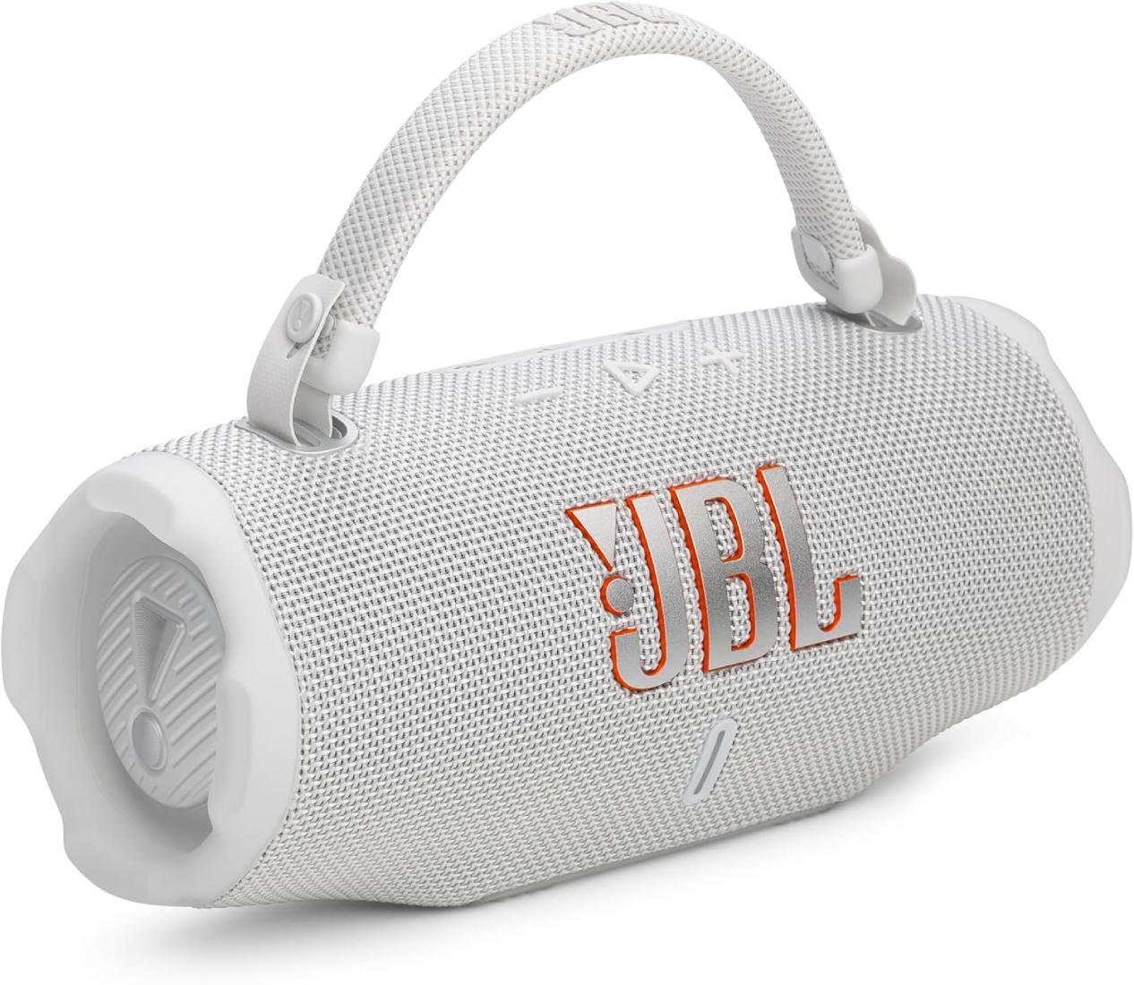 BOCINA  JBL CHARGE-6 PORTABLE BLANCO 28HRS