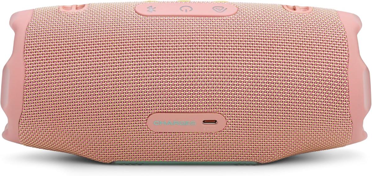 BOCINA  JBL CHARGE-6 PORTABLE ROSA 28HRS