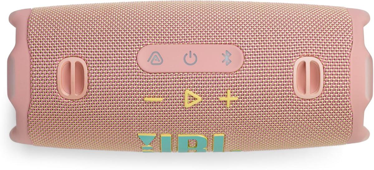 BOCINA  JBL CHARGE-6 PORTABLE ROSA 28HRS