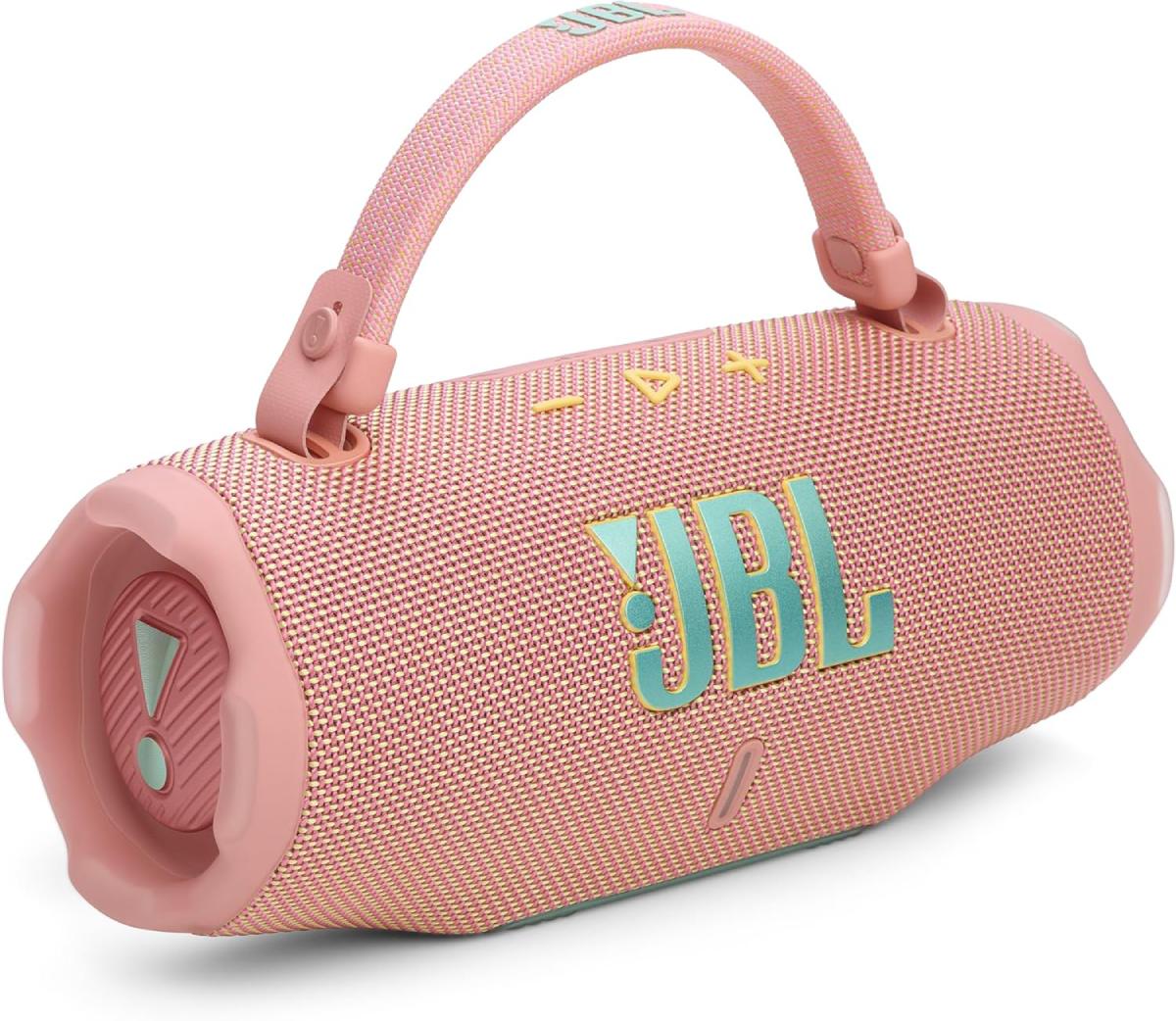 BOCINA  JBL CHARGE-6 PORTABLE ROSA 28HRS