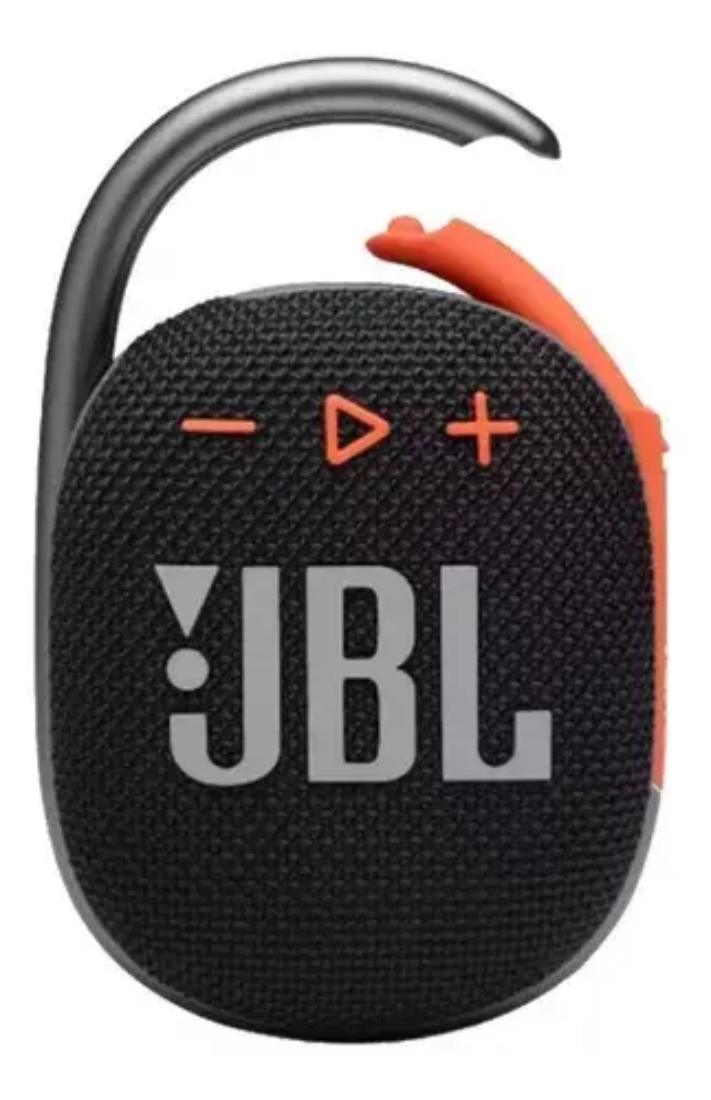 BOCINA JBL CLIP4 BLUETOOTH NEGRO-NARANJA 10h