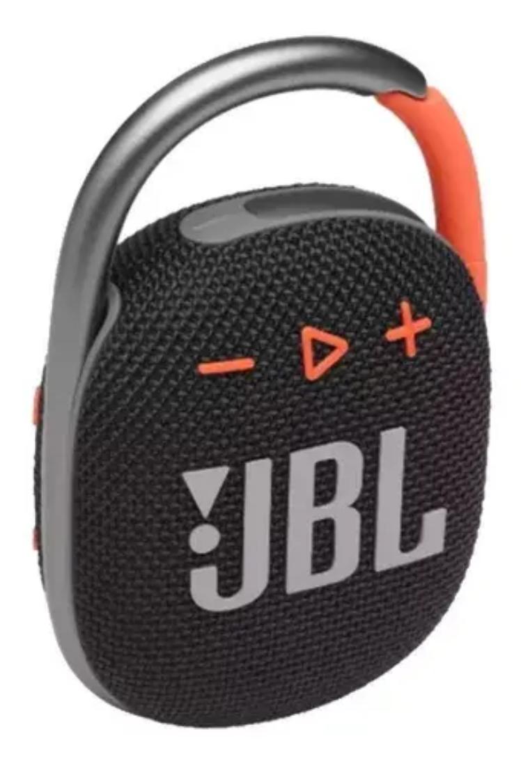 BOCINA JBL CLIP4 BLUETOOTH NEGRO-NARANJA 10h