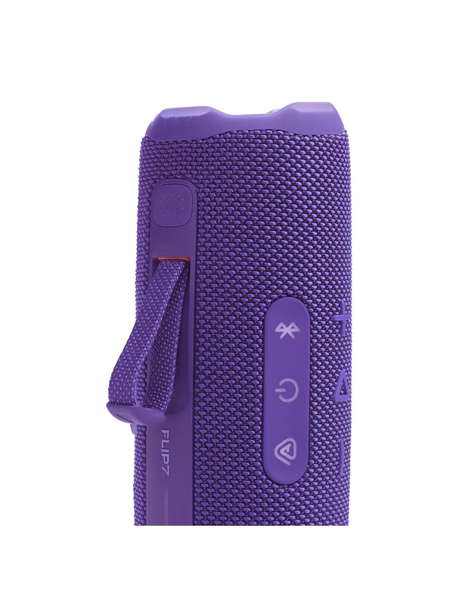 BOCINA JBL FLIP 7 WATERPROOF PURPLE 16h