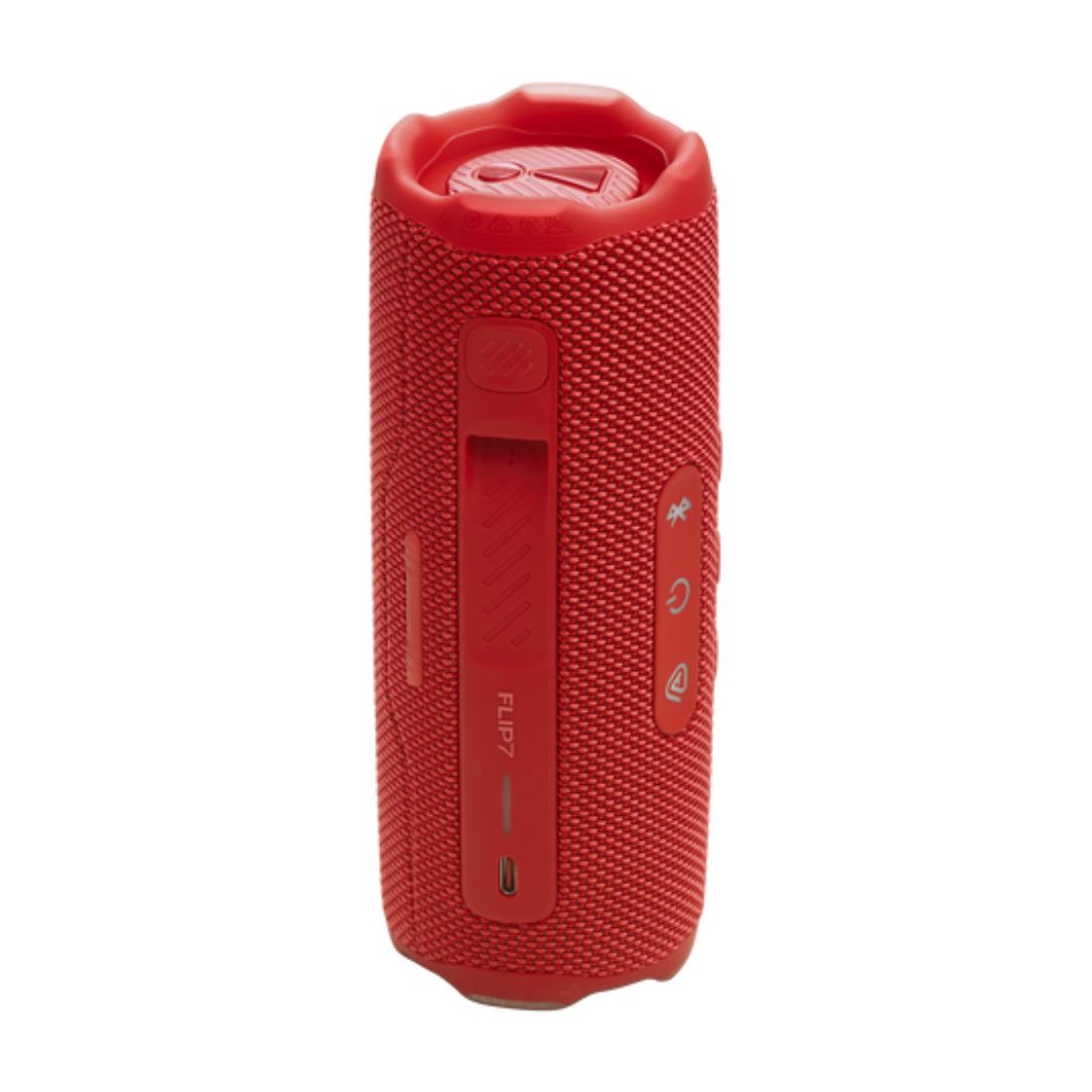 BOCINA JBL FLIP 7 WATERPROOF ROJO 16h