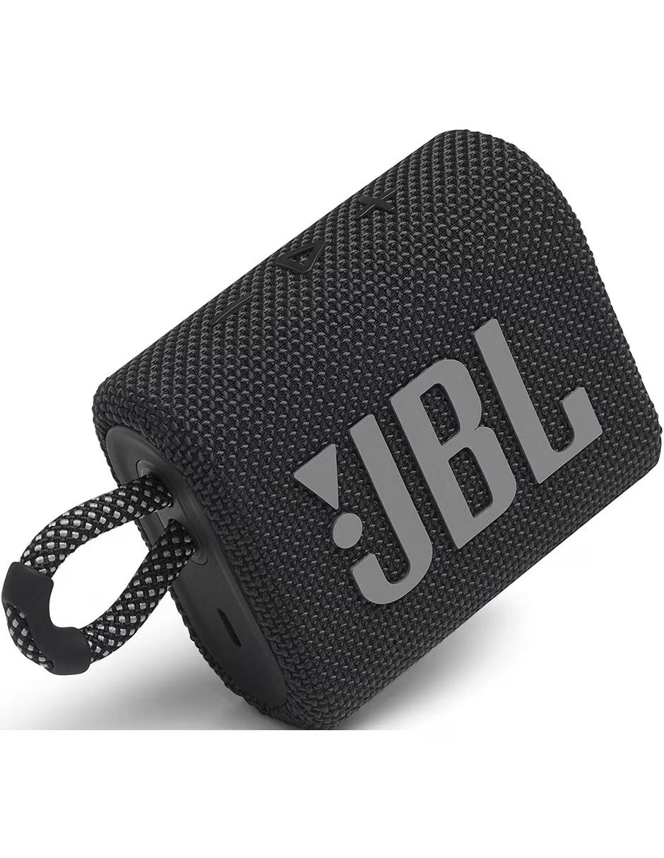 BOCINA JBL GO-3 PORTABLE BLACK 5h