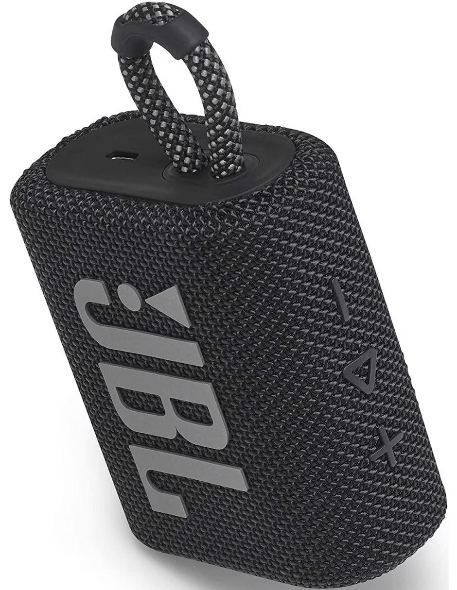 BOCINA JBL GO-3 PORTABLE BLACK 5h