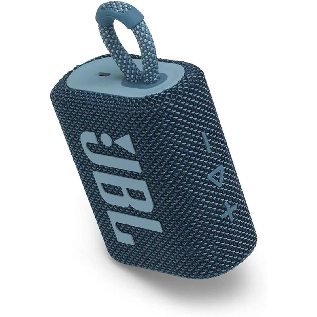 BOCINA JBL GO-3 PORTABLE BLUE 5h