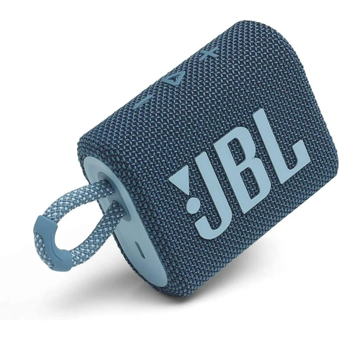 BOCINA JBL GO-3 PORTABLE BLUE 5h