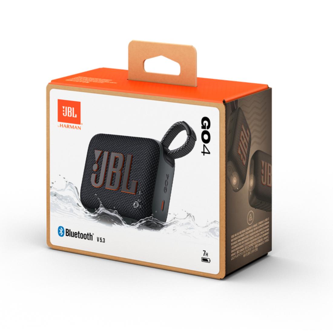BOCINA JBL GO-4 PORTABLE BLACK 5h