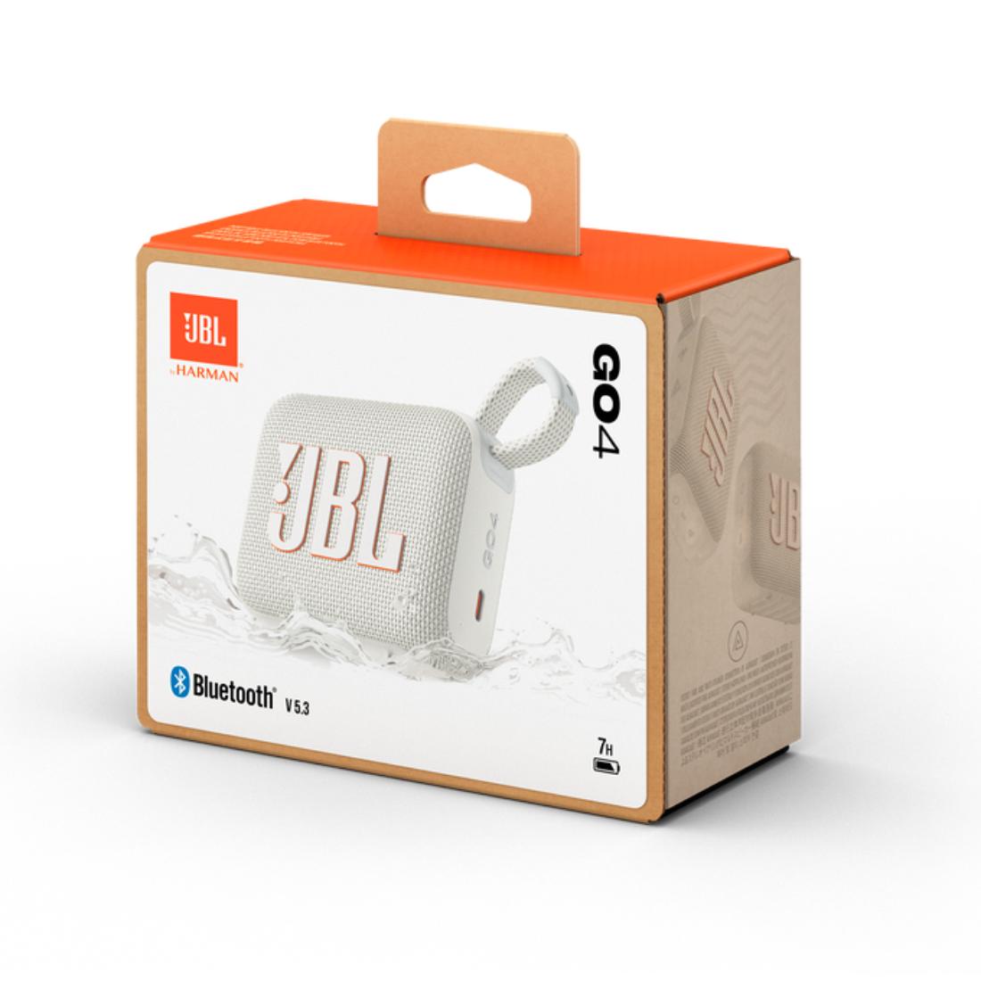 BOCINA JBL GO-4 PORTABLE BLANCO 5h