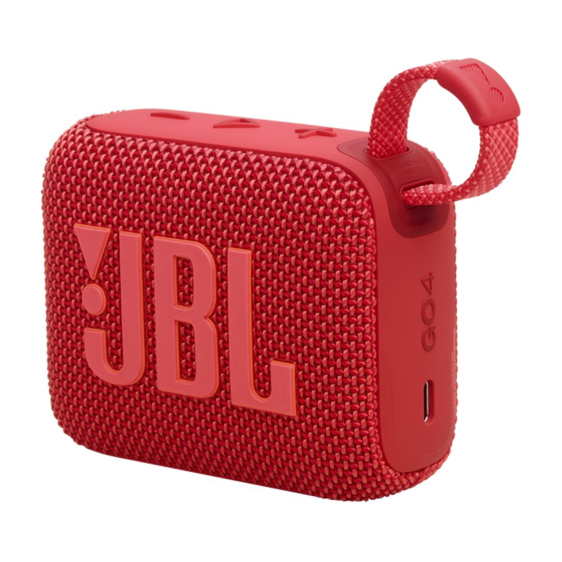 BOCINA JBL GO-4 PORTABLE RED 5h
