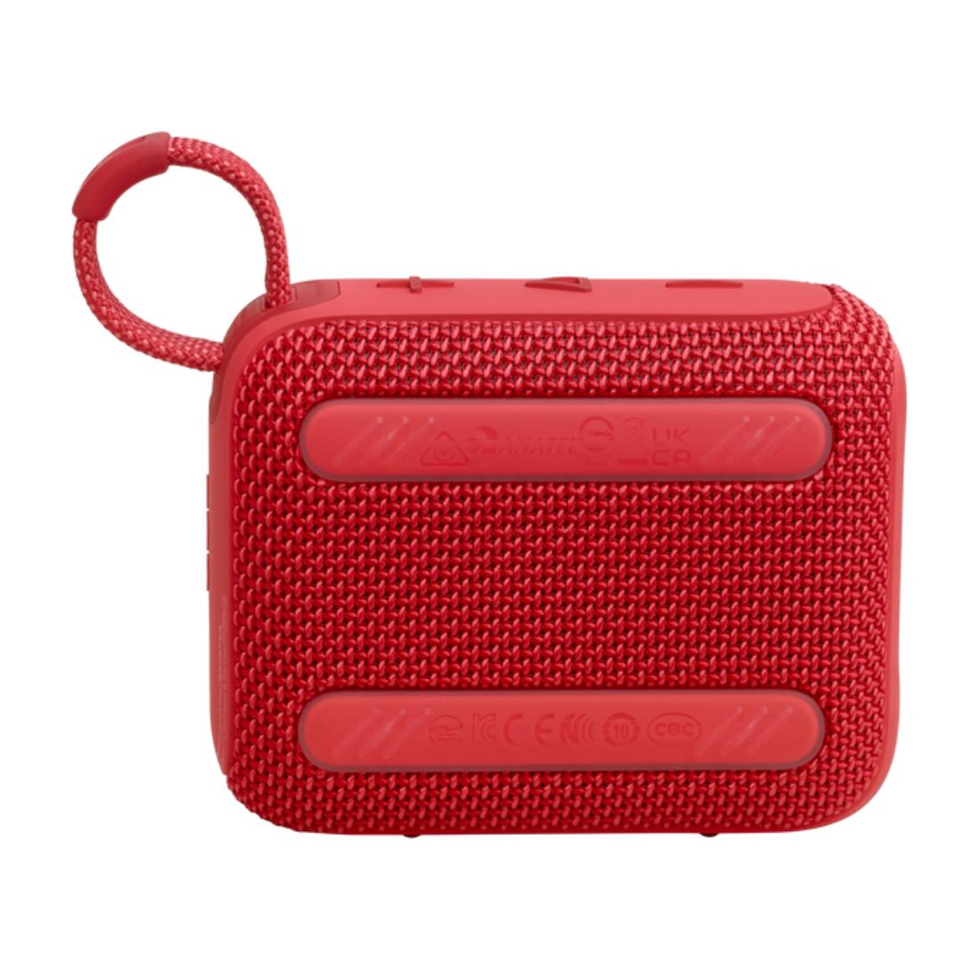 BOCINA JBL GO-4 PORTABLE RED 5h