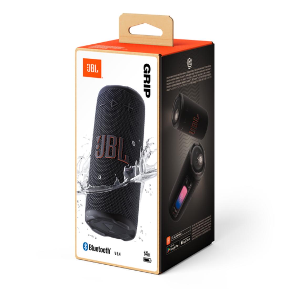 BOCINA JBL GRIP WATERPROOF BLACK 14H