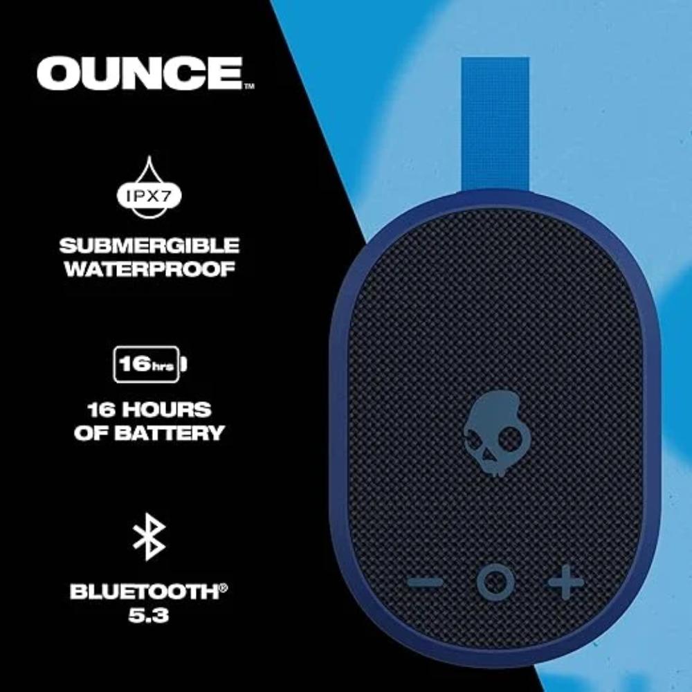 BOCINA SKULLCANDY OUNCE 16HR AZUL