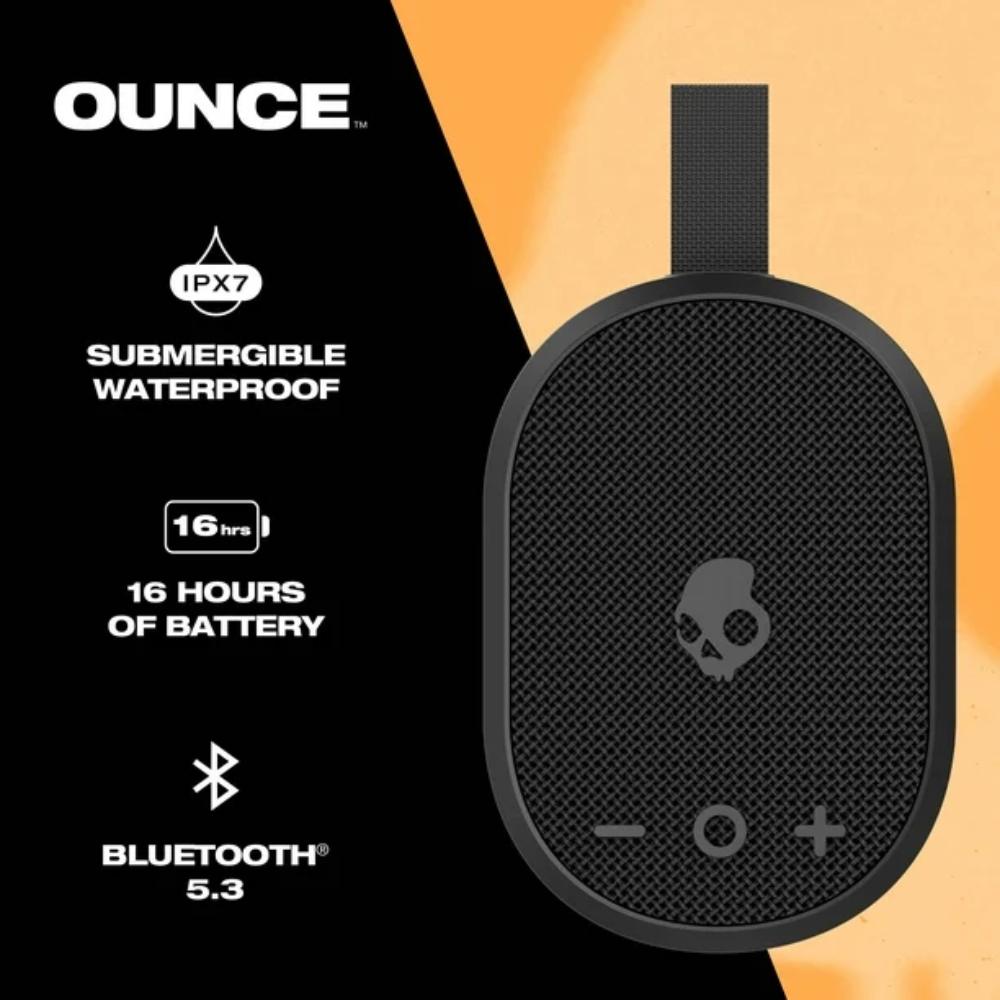 BOCINA SKULLCANDY OUNCE 16HR NEGRO
