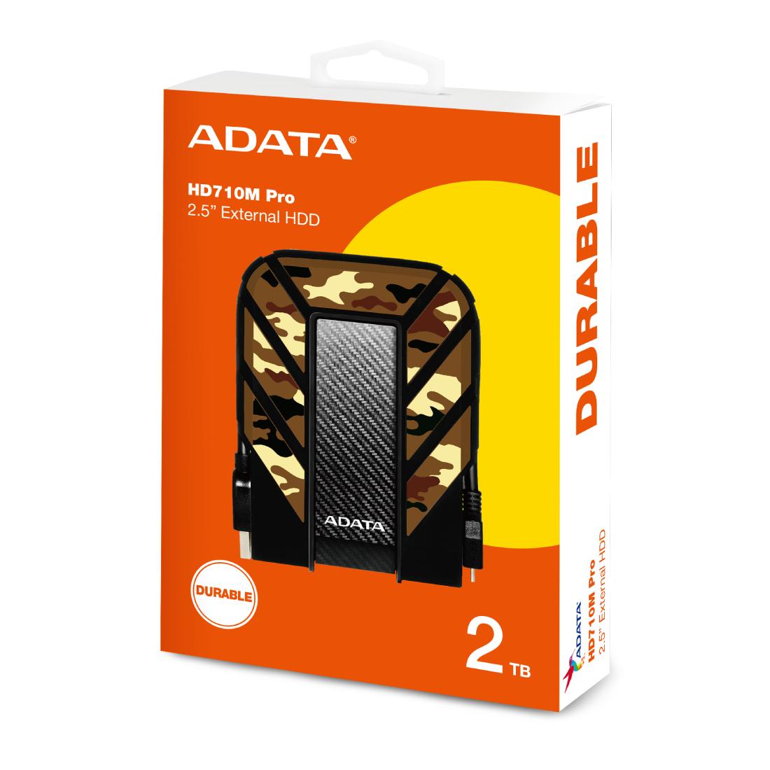 DISCO DURO EXTERNO ADATA HD710 2TB Militar