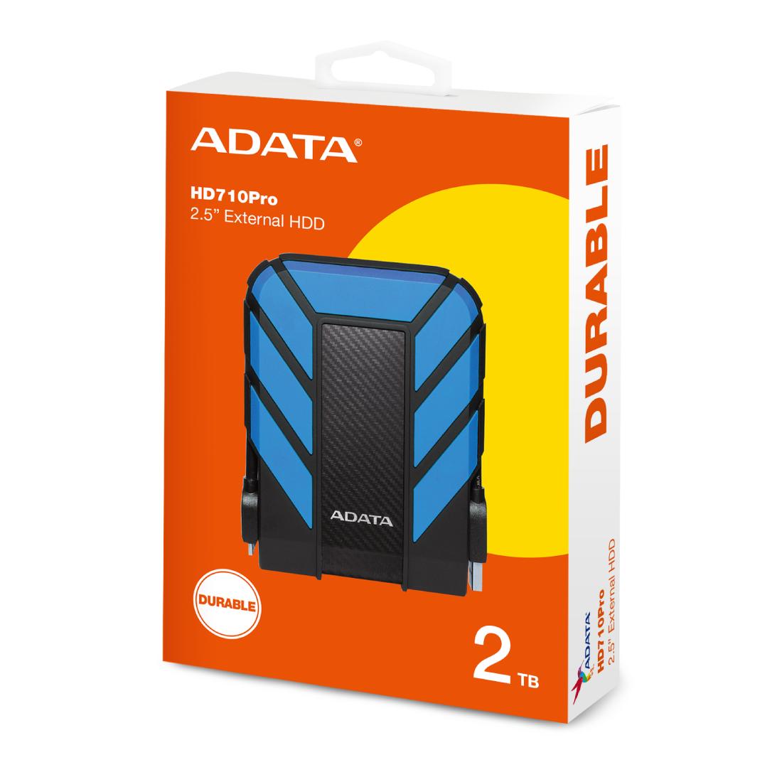 DISCO DURO EXTERNO ADATA HD710 2TB Azul