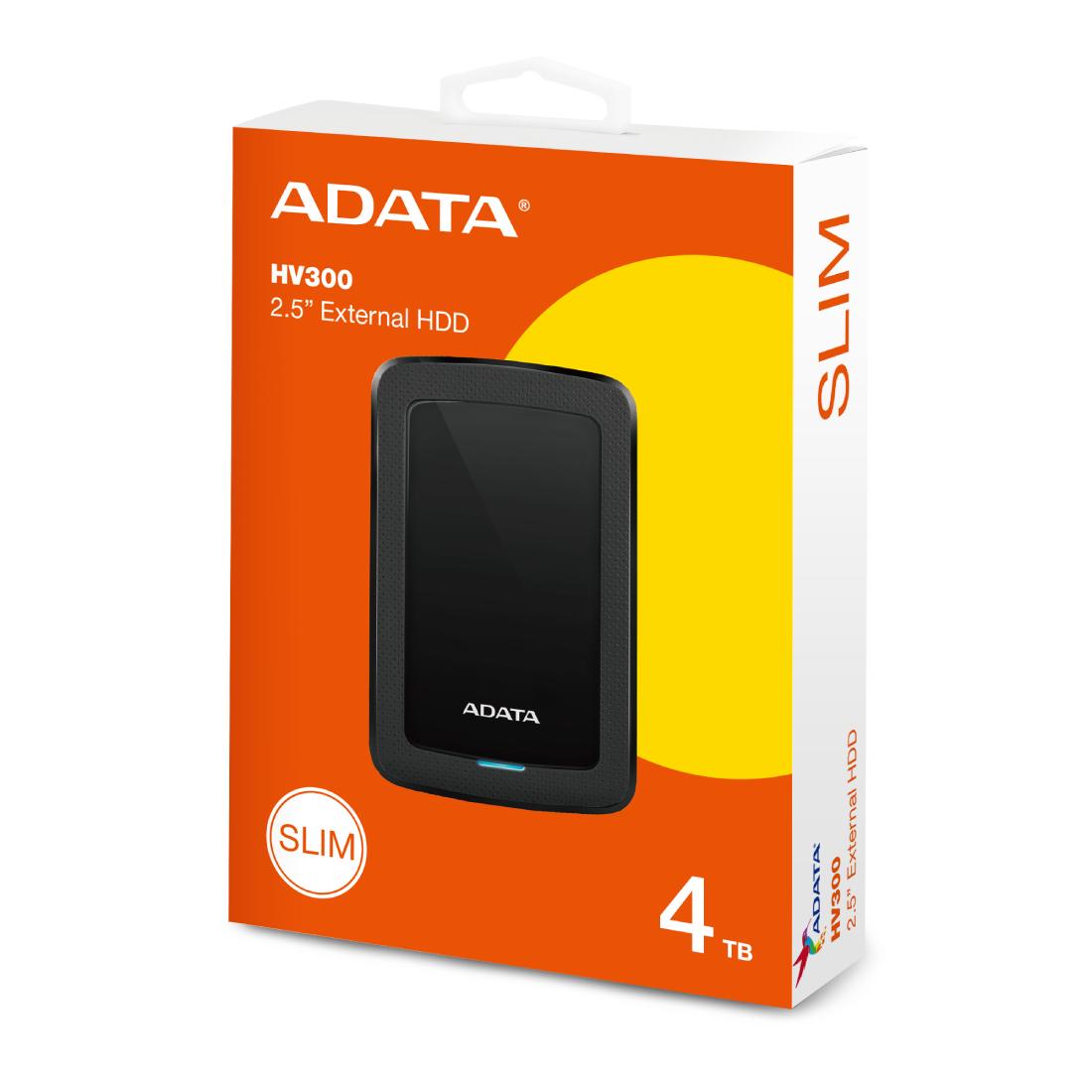 DISCO DURO ADATA HV300 4TB 3.2 NEGRO