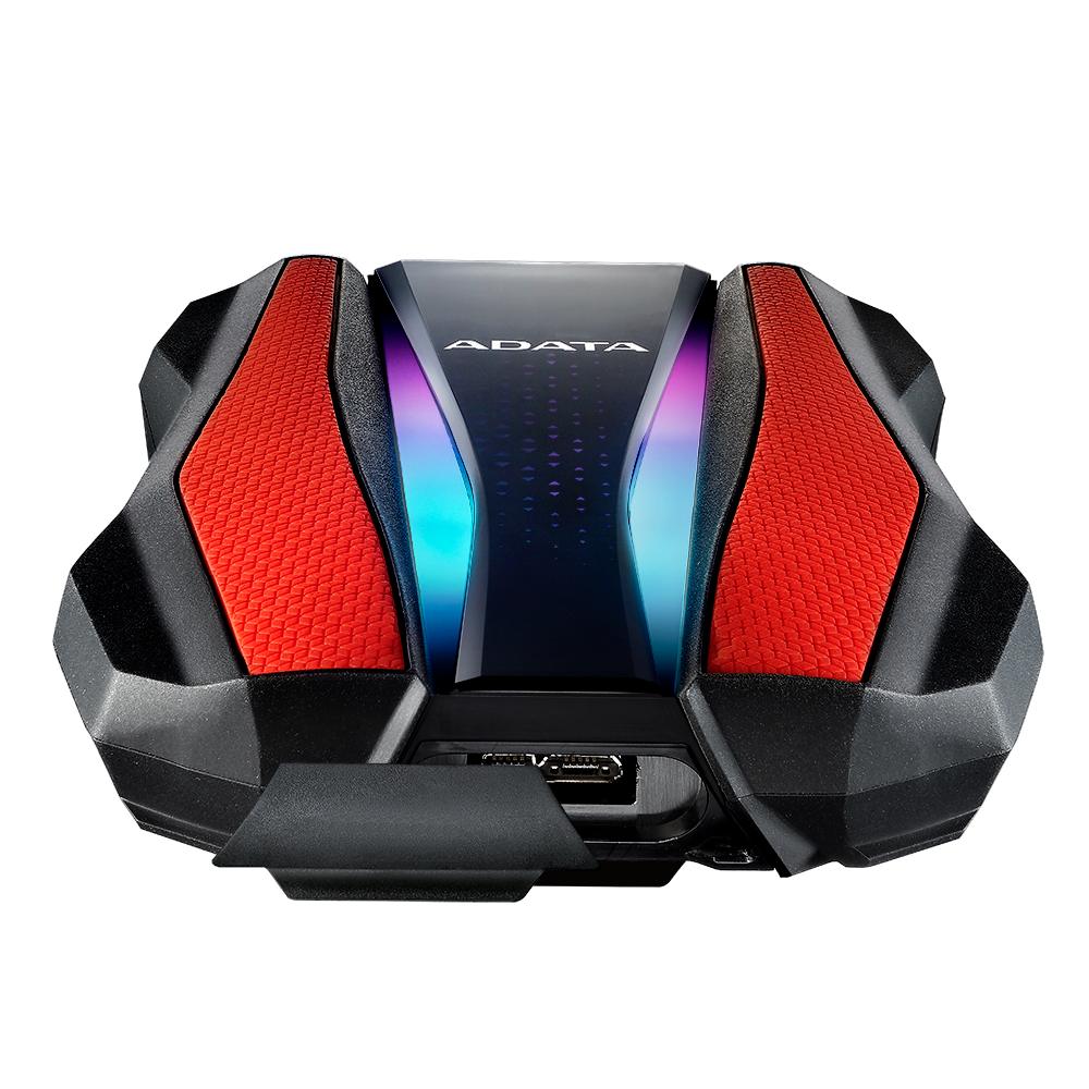 DISCO DURO DURO ADATA 770G RGB 1TB ROJO