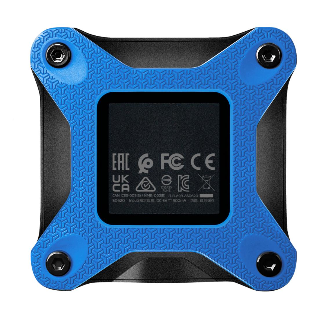 DISCO SSD ADATA EXTERNO SD620 AZUL 512GB
