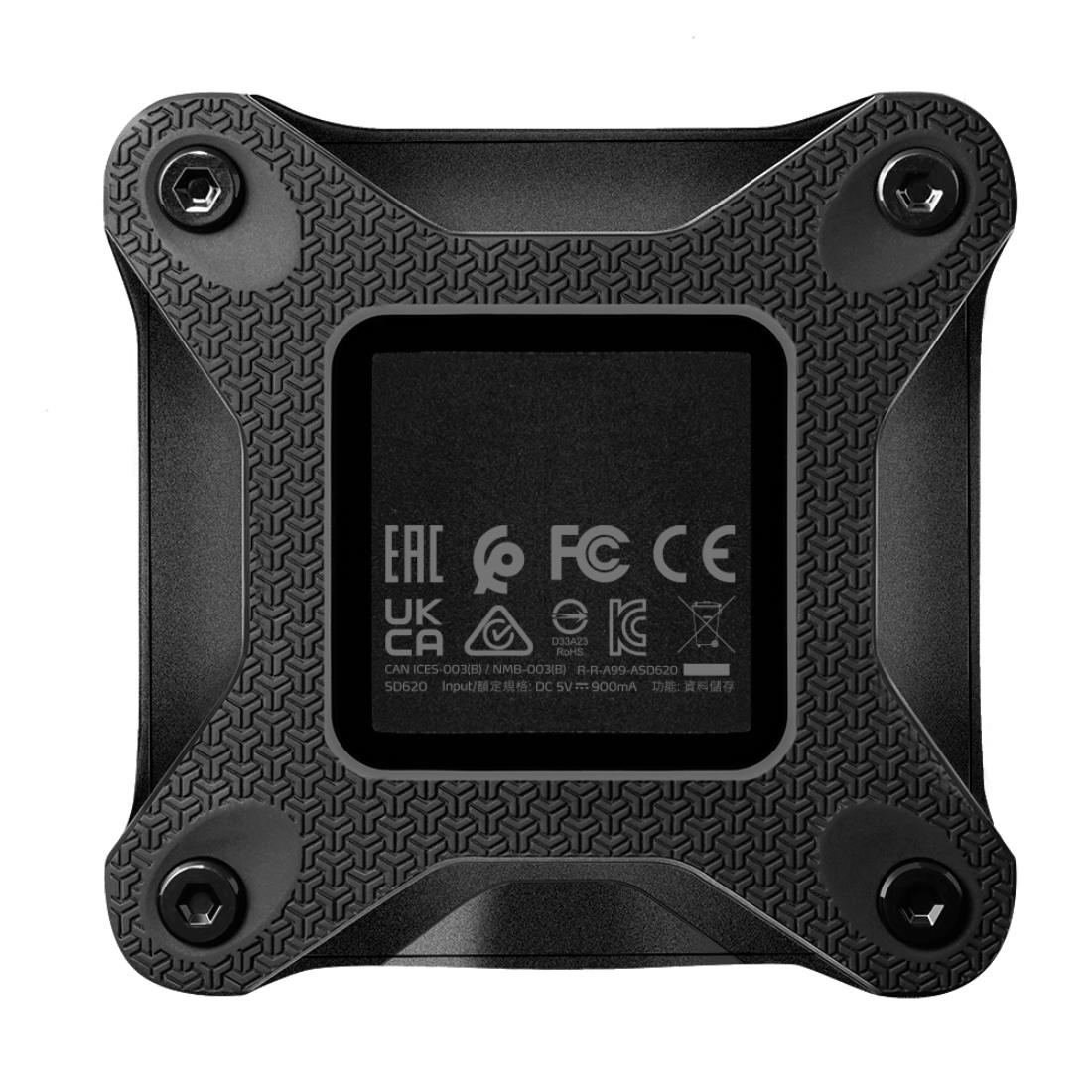 DISCO SSD ADATA EXTERNO SD620 NEGRO 1TB