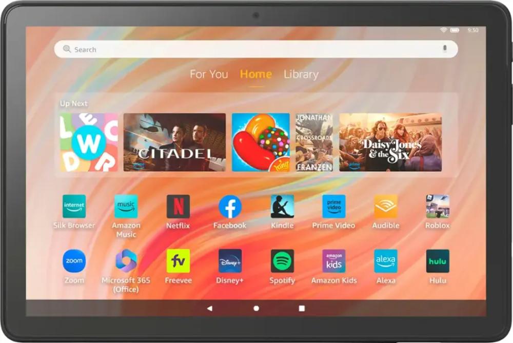 FIRE HD 10" TABLET AMAZON 3GB RAM 64GB NEGRO