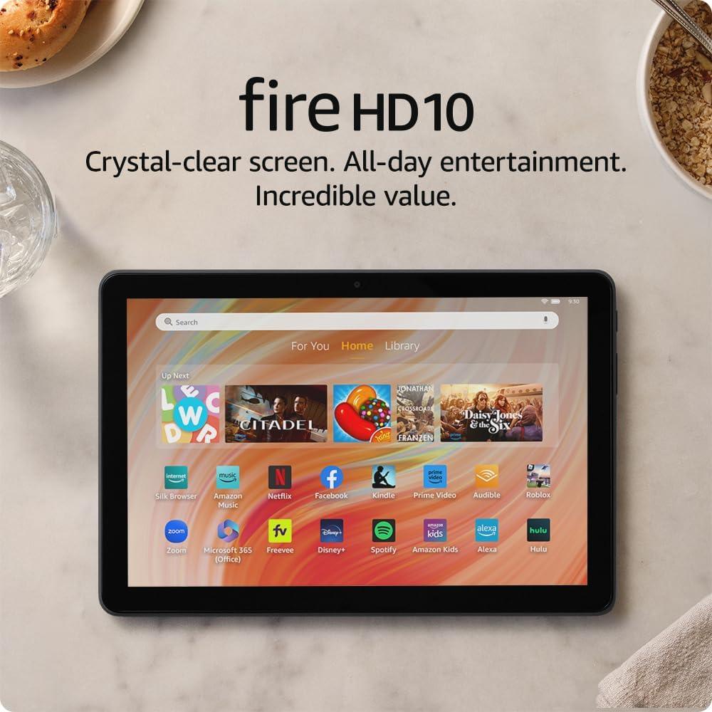 FIRE HD 10" TABLET AMAZON 3GB RAM 64GB NEGRO