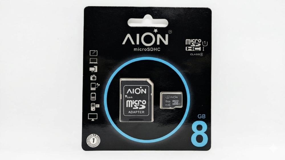 MEMORIA USB  AION 8GB P14 2.0 METALICA LLAVERO