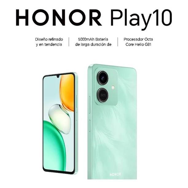 Honor Play10 3GB 64GB Azul Cian Full
