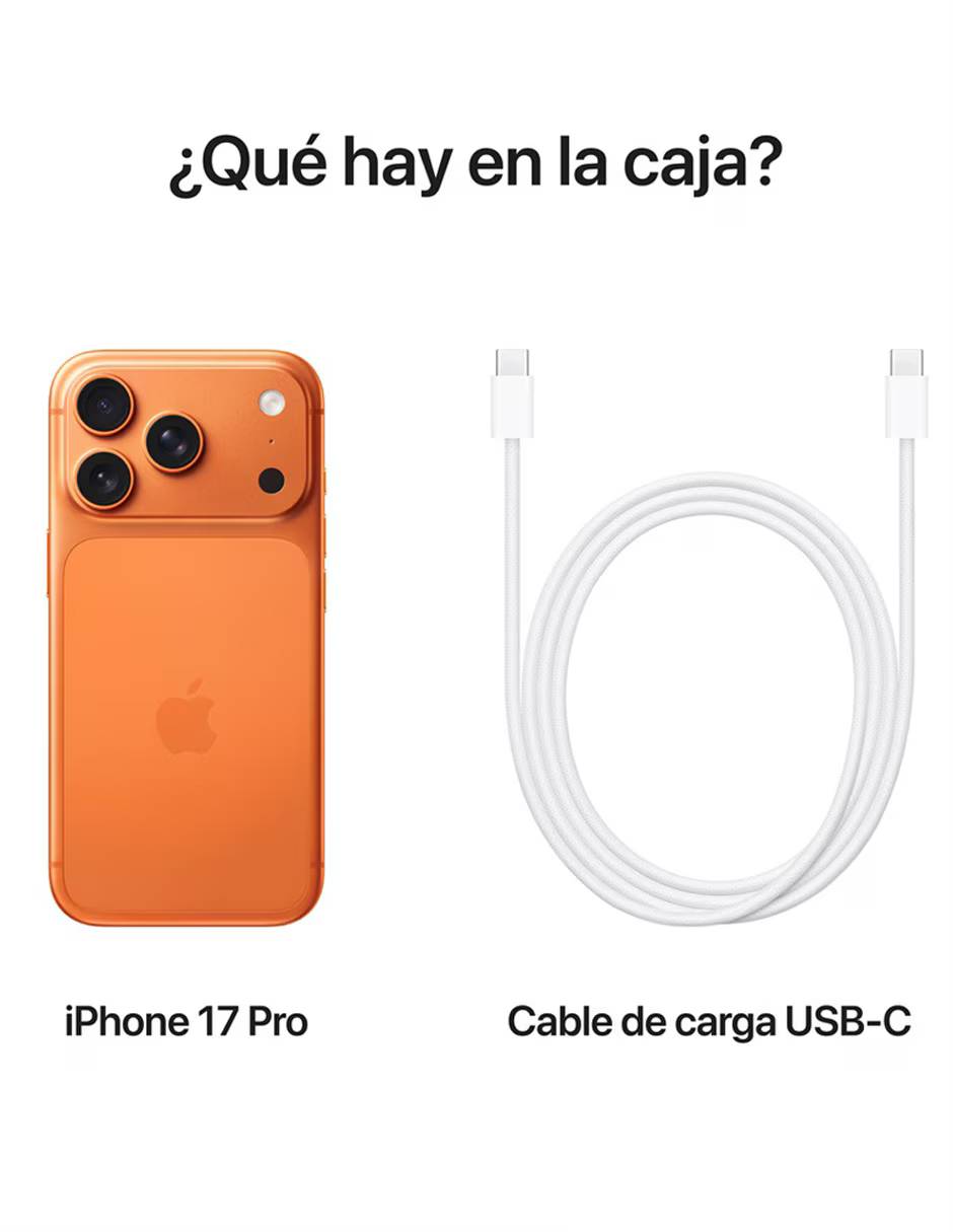 IPHONE 17 PRO 256GB COSMIC ORANGE A3256