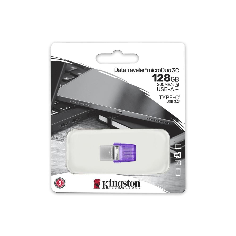 KINGSTON 128 GB DT MICRO DUO TIPO 3C 200MBS