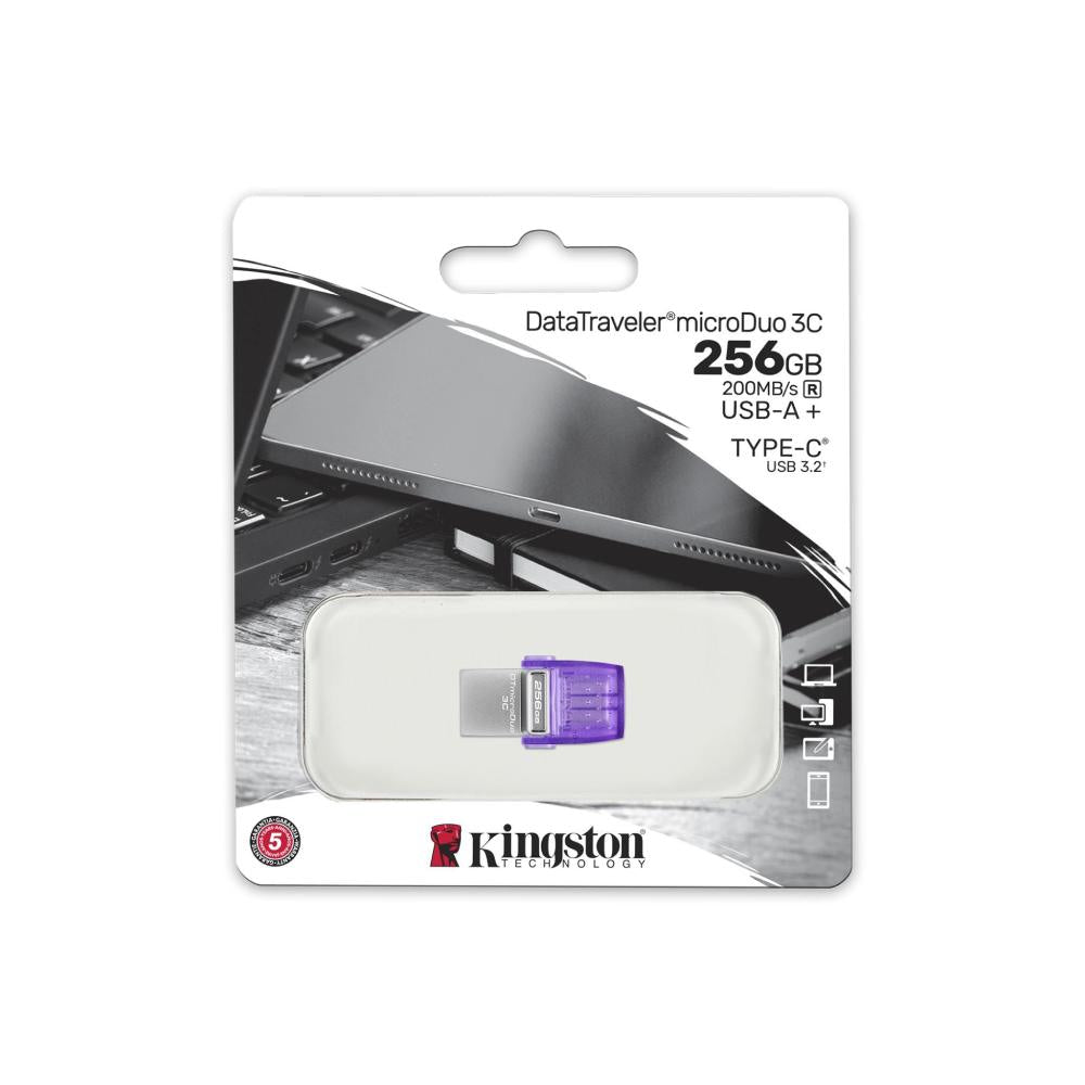 KINGSTON 256 GB DT MICRO DUO TIPO 3C 200MBS