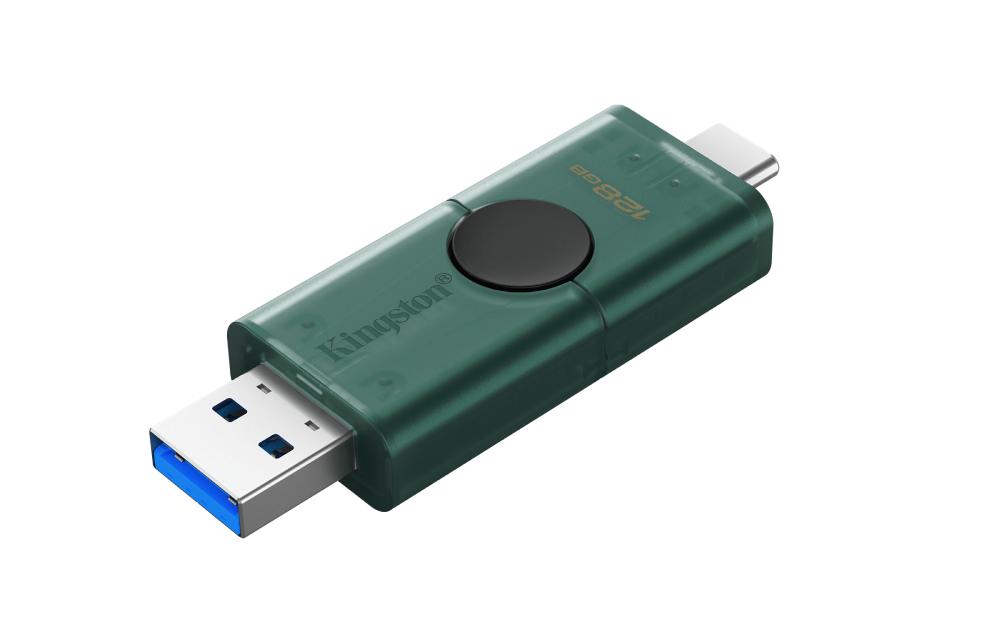 KINGSTON USB 128GB DATA TRAVELER DUO TIPO A/C 3.2