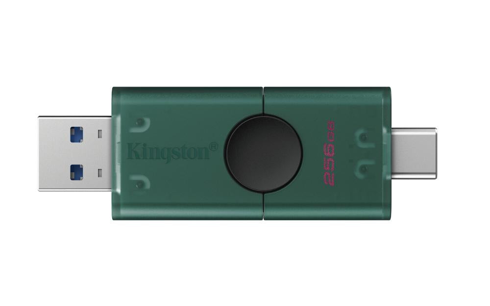 KINGSTON USB 256GB DATA TRAVELER DUO TIPO A/C 3.2