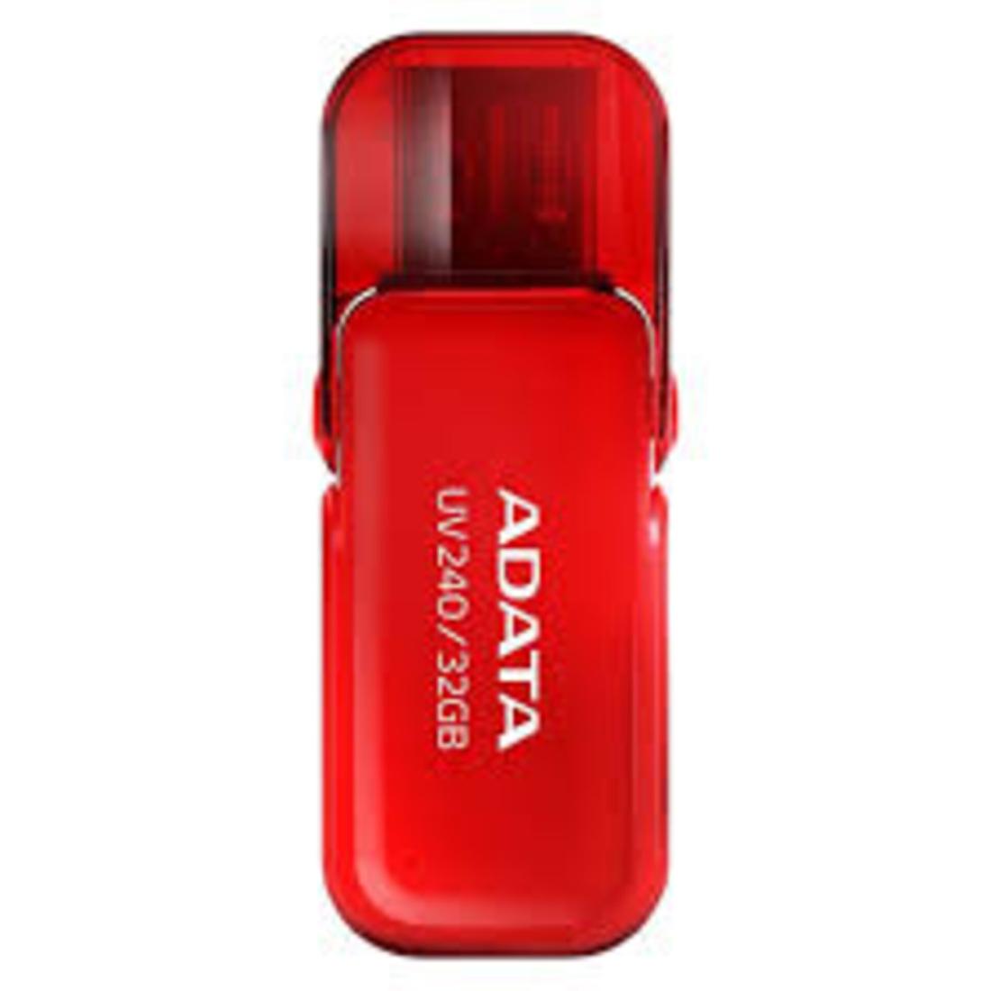 MEMORIA ADATA USB  32GB AUV240 ROJO