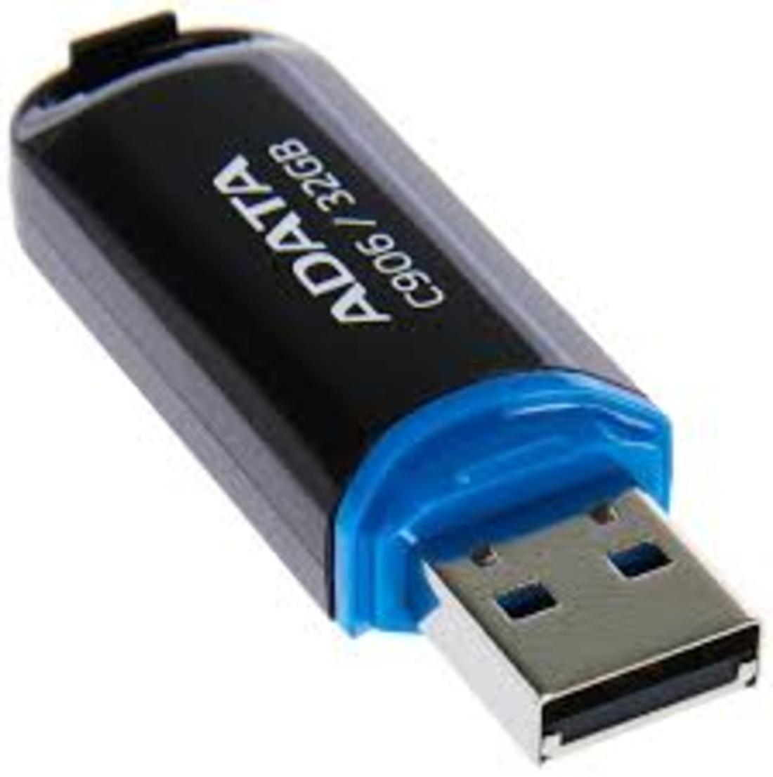 MEMORIA ADATA USB  32GB C906 NEGRO