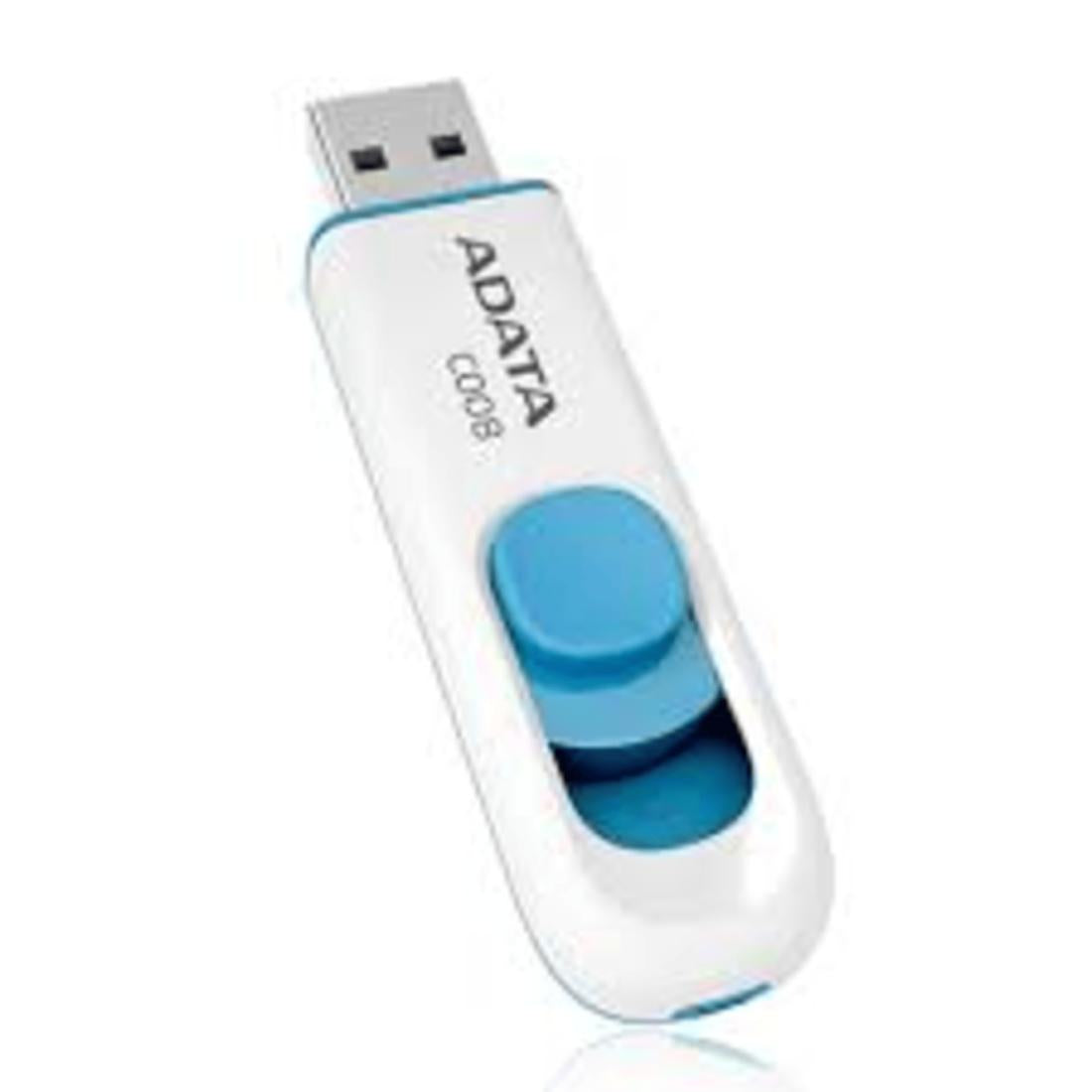 MEMORIA ADATA USB  64GB C008 BLANCO 2.0